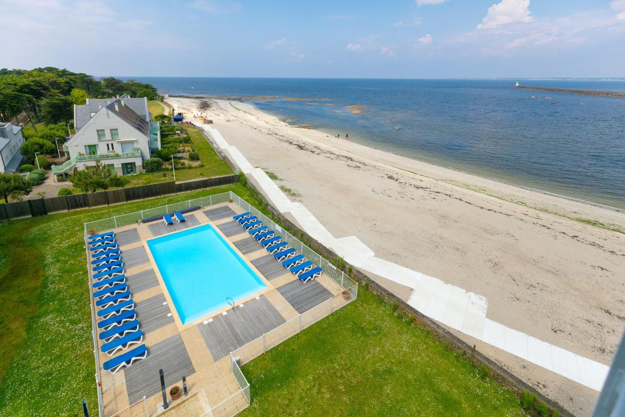 Appartement Face Mer Et Piscine Le Croisic Ngoại thất bức ảnh